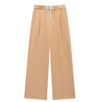 Relaxed Wide Leg Pants