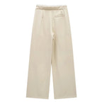 Relaxed Wide Leg Pants